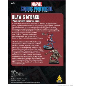 Marvel Crisis: Klaw & MBaku - EN