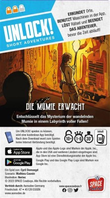 UNLOCK! SHORT ADVENTURES: Die Mumie erwacht - DE