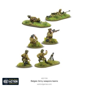 BOLT ACTION: Belgian Army Weapons Teams