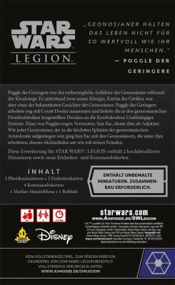 SW LEGION: Sun Fac & Poggle der Geringere - DE