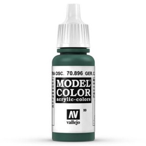 Vallejo Model Color: 099 Ger. C. Extra Dark Green 17ml (7089