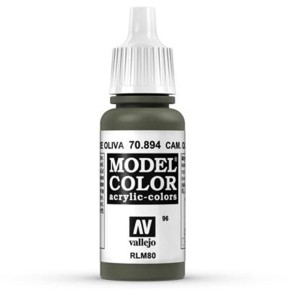 Vallejo Model Color: 096 Cam Olive Green 17ml (70894)