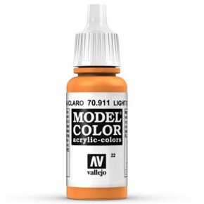 Vallejo Model Color: 022 Light Orange 17ml (70911)