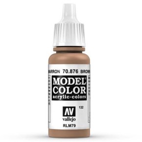 Vallejo Model Color: 132 Brown Sand 17ml (70876)