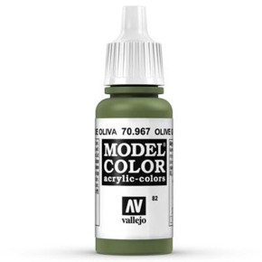 Vallejo Model Color: 082 Olive Green 17ml (70967)