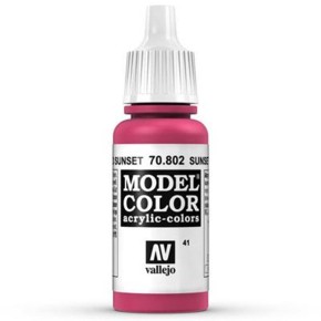 Vallejo Model Color: 041 Sunset Rot 17ml (70802)