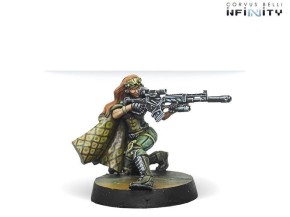 Infinity: Major Lunah, Ex-Aristeia! Sniper (Viral Sniper R.)