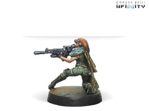 Infinity: Major Lunah, Ex-Aristeia! Sniper (Viral Sniper R.)