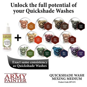 WARPAINTS: Quickshade Wash Mixing Medium 18ml
