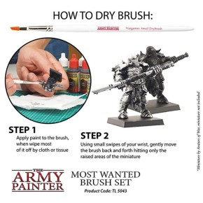 ARMY PAINTER: Wargamers Most Wanted Brush Set
