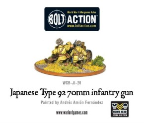 Bolt Action: Imperial Japanese Type 92 70mm Infantry Gun