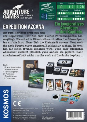 Adventure Games: Expedition Azcana - DE