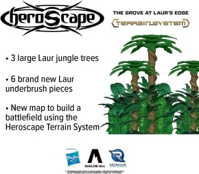 Heroscape: The Grove at Laurs Edge Terrain Expansion - EN