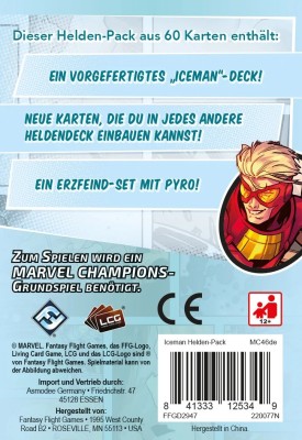 Marvel Champions LCG: Iceman - DE