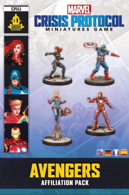 MARVEL CRISIS: Avengers Affiliation Pack - DE/EN