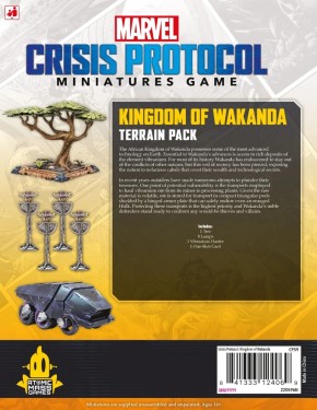 Marvel Crisis: Kingdom of Wakanda Terrain Pack - DE/EN