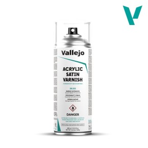 VALLEJO: Premium Varnish Spray Satin (Satinlack) (400ml)